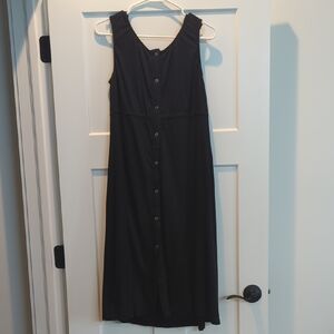 Black Labor And Delivery/Nursing Gown - Small